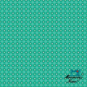 tela-estampada-geométrica-verde