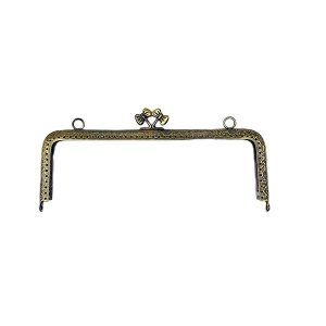Boquilla-monedero-lazos-20,5-x-7,5-cm-oro-viejo