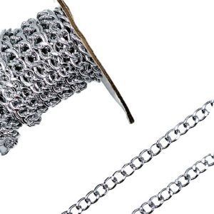 Cadena-aluminio-plata·0,8cm-eslabón