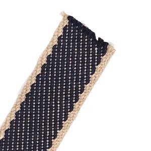 Cinta-Espiga-Rayas-3 Cm-Negro