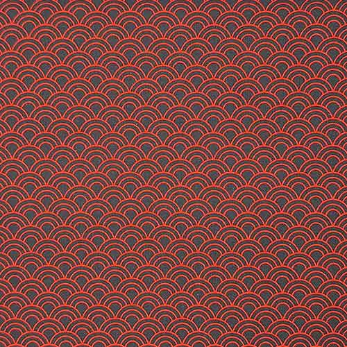 Tela-Estampado-Japones-Rojo-Negro
