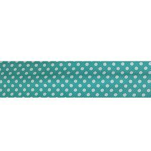 cinta-bies-verde-topos-blancos