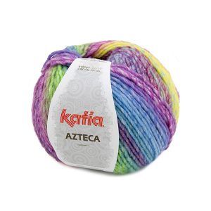 lana-hilo-azteca-tejer-lana-virgen-acrilico-naranja-fucsia-verde-azul-lila-otono-invierno-katia-7871