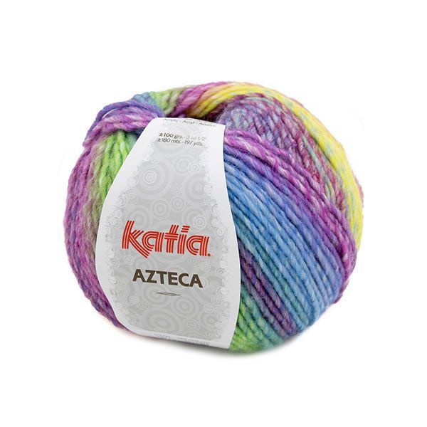 lana-hilo-azteca-tejer-lana-virgen-acrilico-naranja-fucsia-verde-azul-lila-otono-invierno-katia-7871