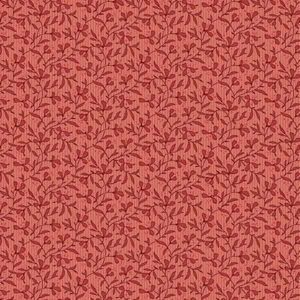 Tela Patchwork Poetry Rojiza