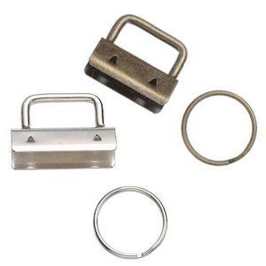 Llavero con clip 25mm