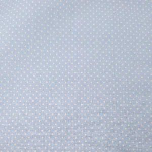 Tela-Azul-Celeste-Topos-Blancos