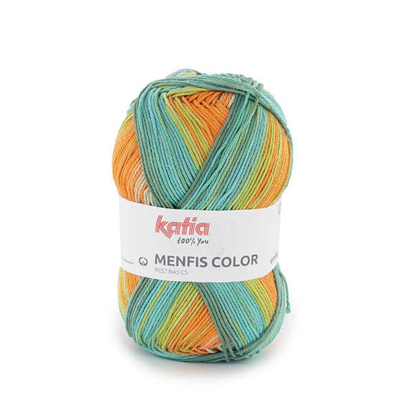 lana-hilo-menfiscolor-tejer-algodon-turquesa-naranja-verde-primavera-verano-katia-124