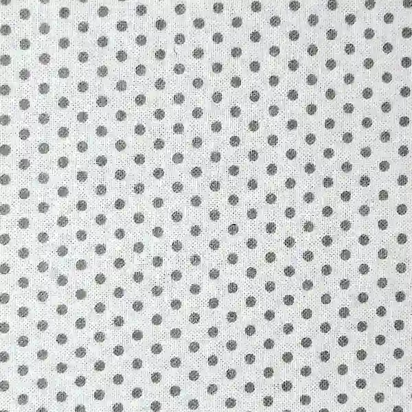 Tela Honey Topos Gris - Imagen 2