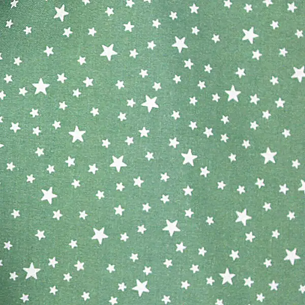 Tela-Honey-Verde-Estrellas