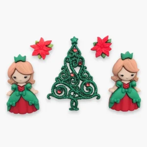 Botones-Decorativos-Christmas-Princesses
