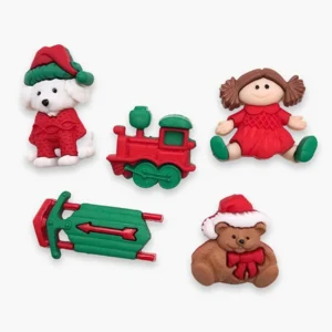 Botones-Decorativos-Juguetes-Navideños