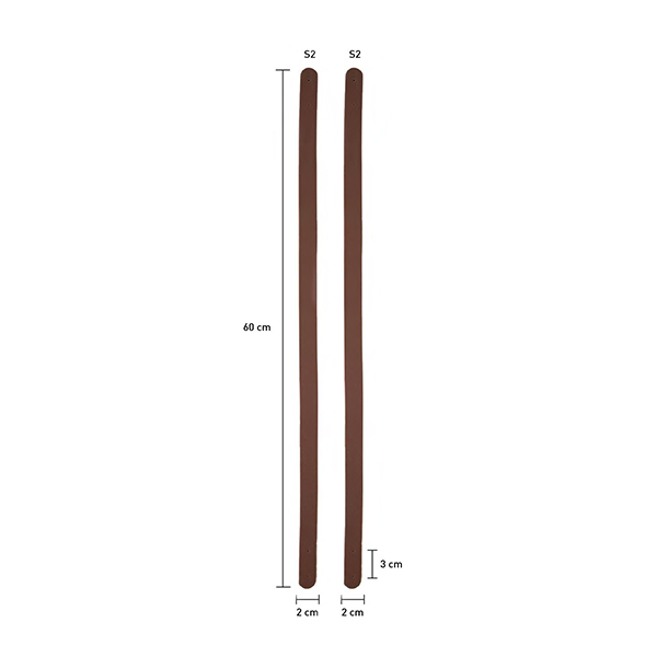 Asas-para-bolso-de-piel-sintética 60 cm