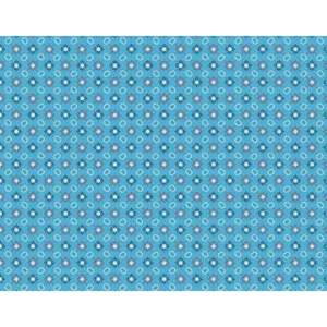 Tela Geométrica- turquesa-50x74