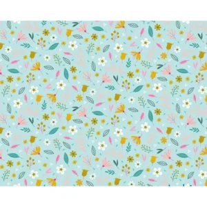 tela-dulces-flores-turquesa-clara-50x74