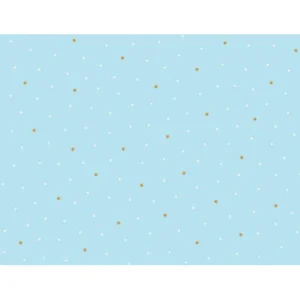tela-puntitos-y-estrellitas-celeste-50x75