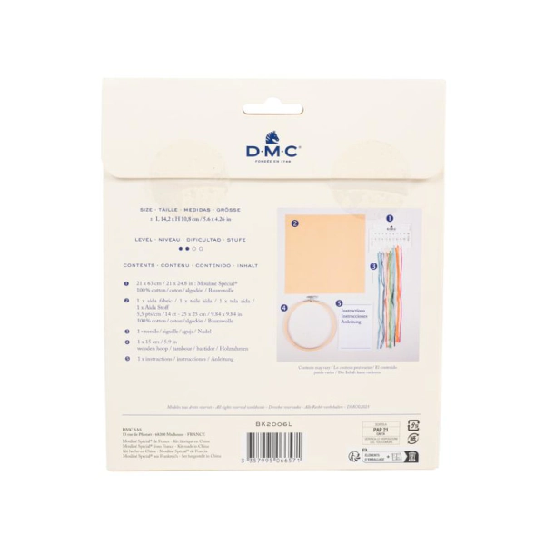 Kits de punto de cruz – La Vespa Azul -1