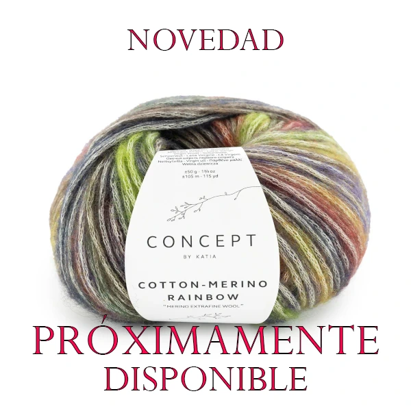 lana-hilo-cottonmerinorainbow-tejer-algodon-merino-extrafine-verde-rojo-azul-medio-katia-503 próximamente